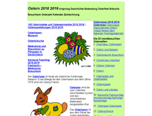 Tablet Screenshot of german-easter-holiday.com